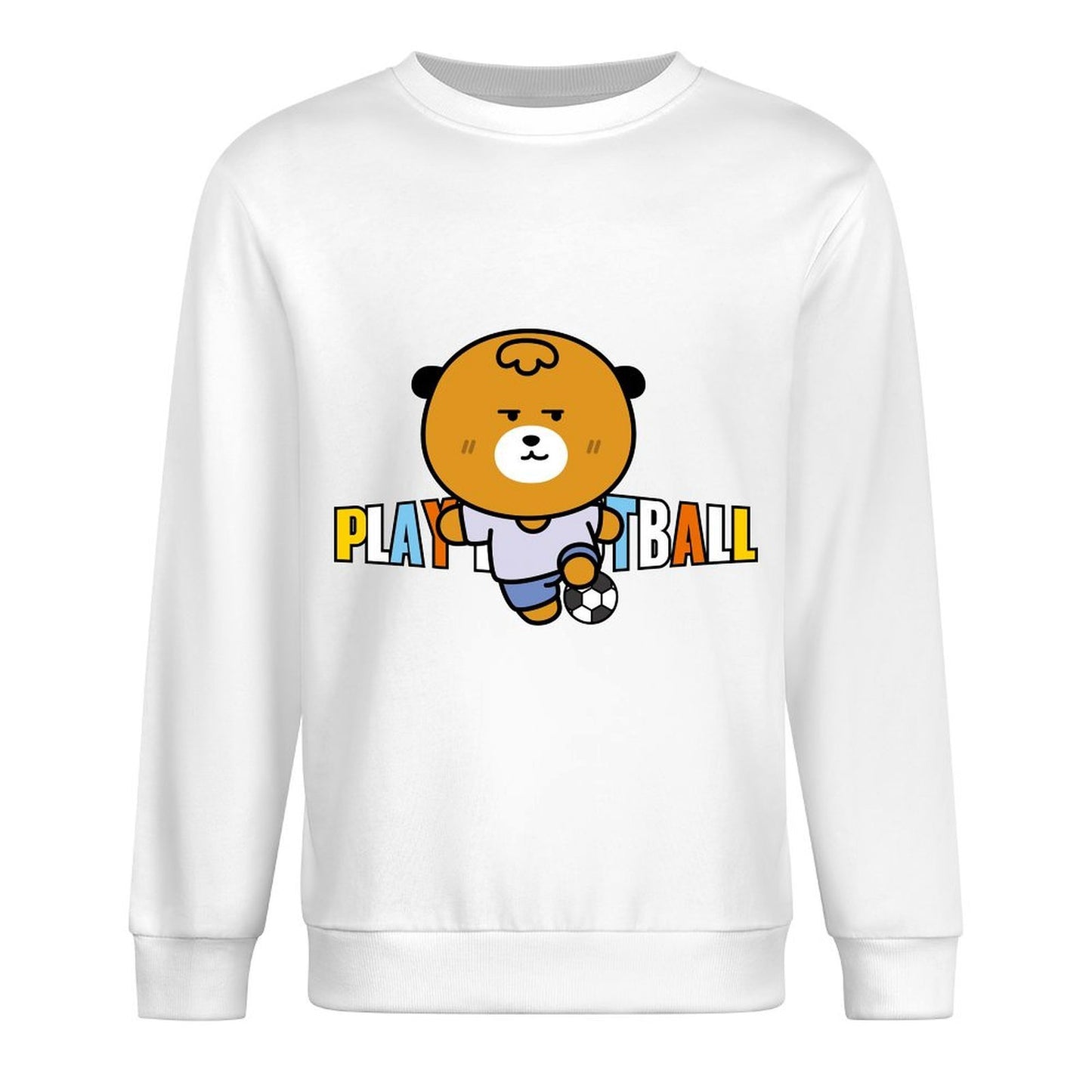 Front Patterned Long Sleeve TopEverydayComfort Design-Your-Own