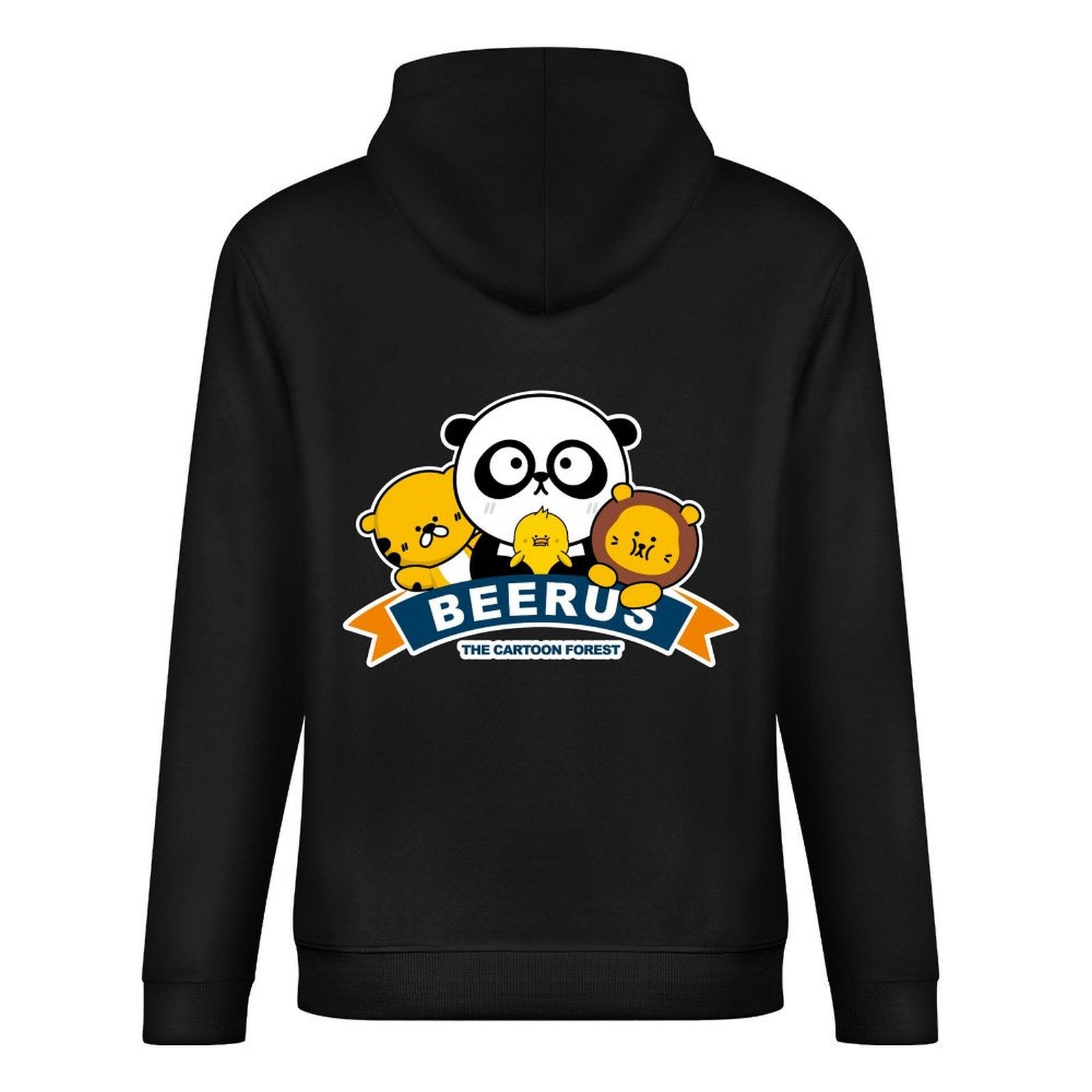 Inkmay Beerus Hoodie 250g crew neck  HoodieMinimalist Tear-ResistantHoodie