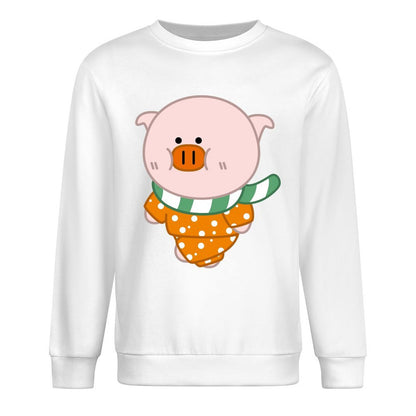 Front Patterned Long Sleeve TopSlim Fit RegularFit