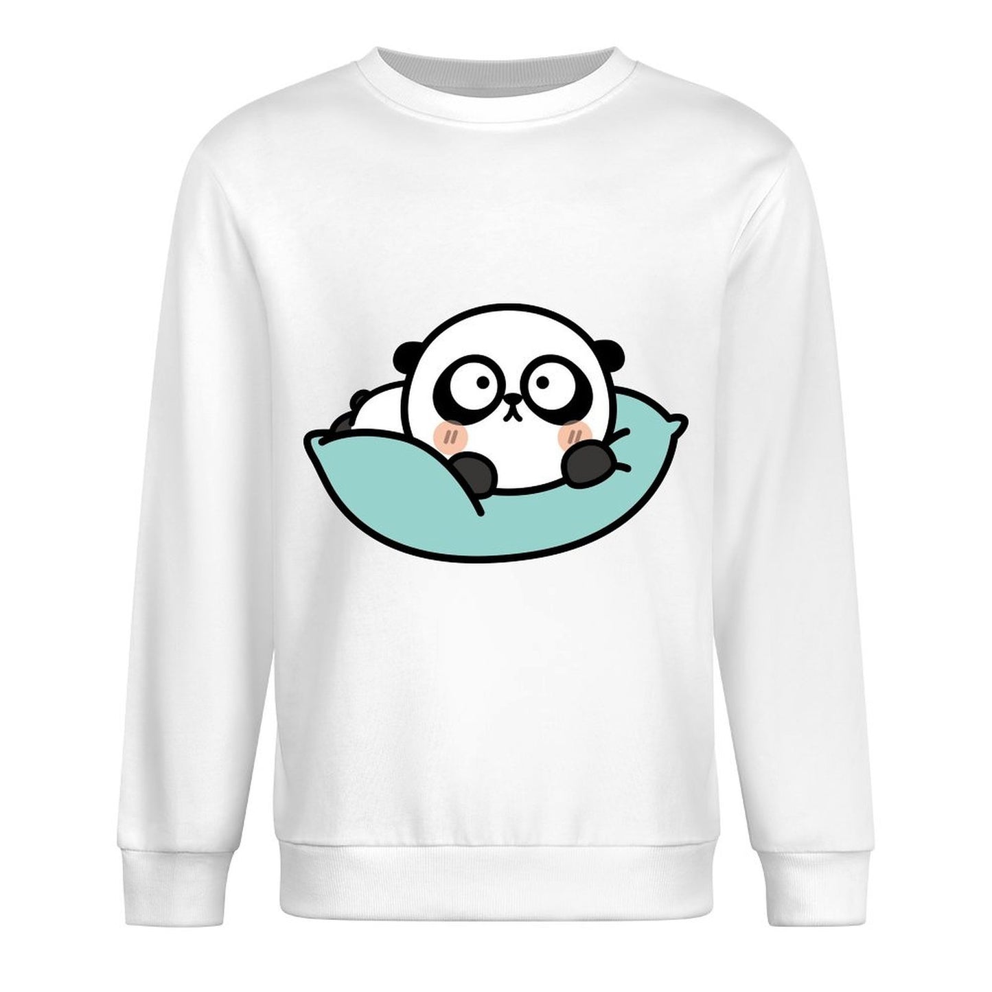 Front Patterned Long Sleeve TopClassicFit Basic