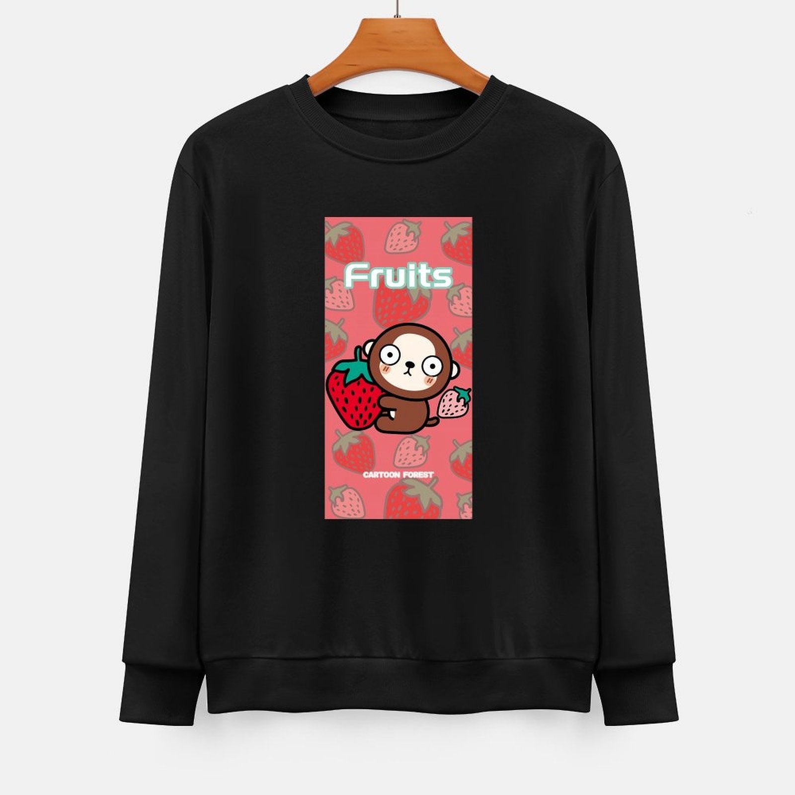  Front Patterned Long Sleeve TopRecycled Promotional