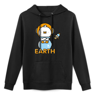 Relaxed Fit Seamless Front Graphic Hoodies