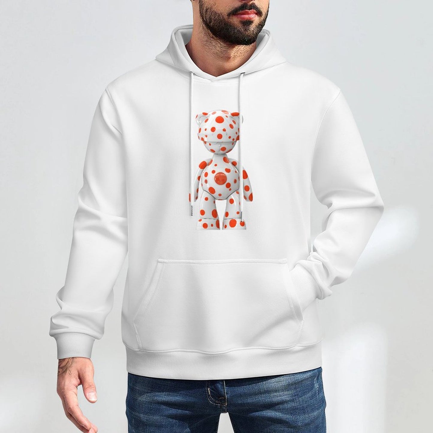 Hoodie Front PatternNeat Softstyle