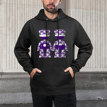 IPIB 250g Hooded Pocket Sweatshirt Front GraphicMen's Hooded  Sweatshirt6000096-3