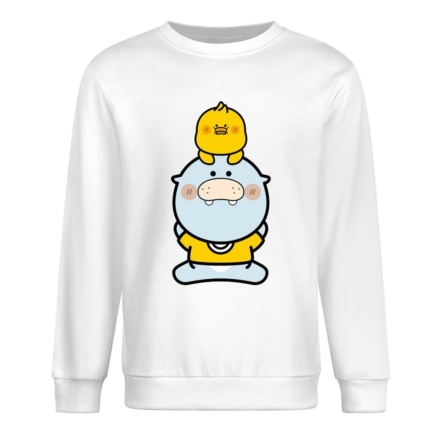 Front Patterned Long Sleeve TopSeamless Fresh