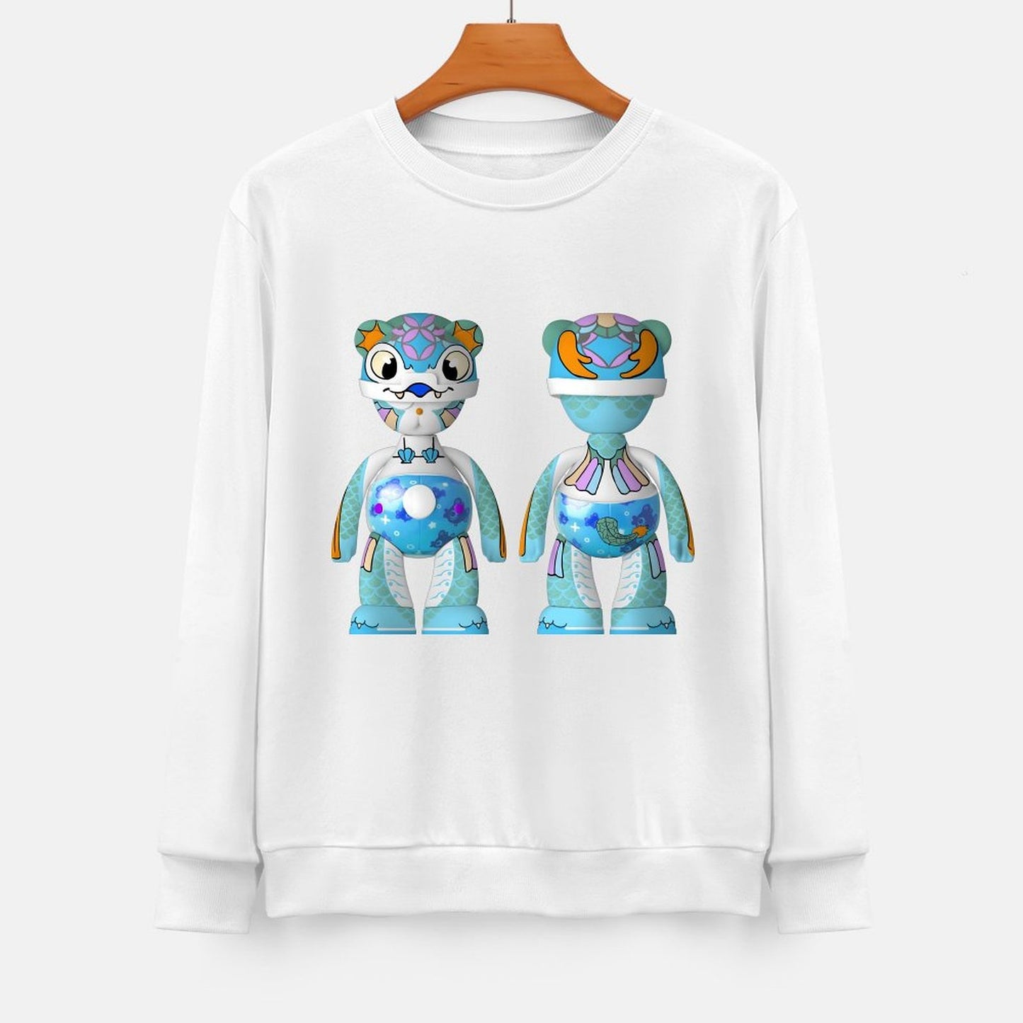 Long Sleeve With Front PatternFresh Slim Fit