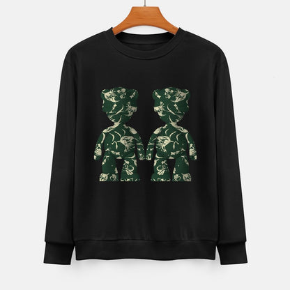 IPIB 250g Crew Neck Long Sleeve Sweatshirt Front GraphicCrew Neck Long Sleeve Sweatshirt6000083-4