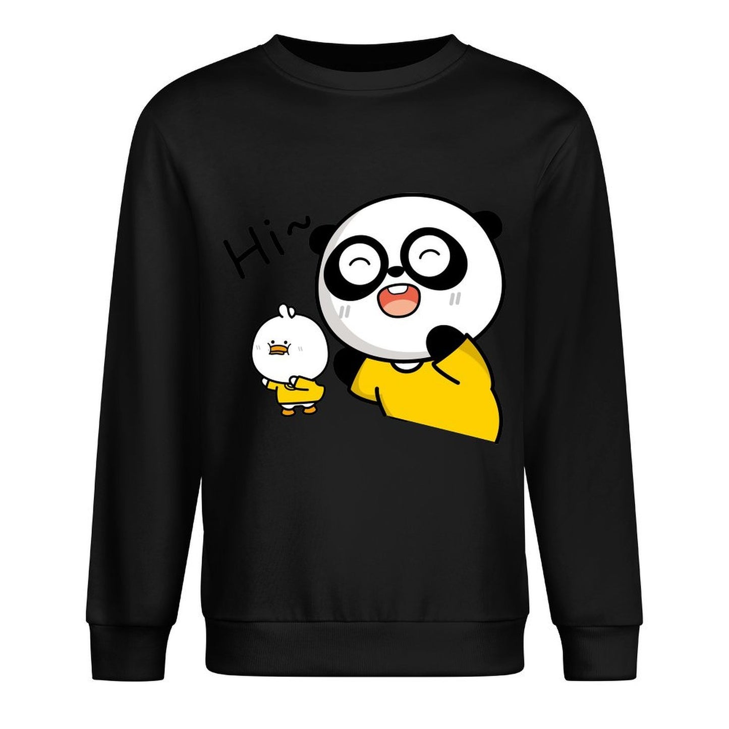 Front Patterned Long Sleeve TopClassic Fit Pocket Tee