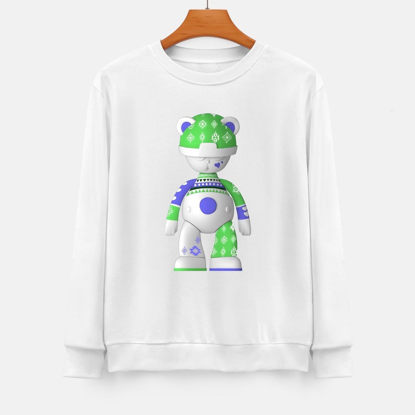 Long Sleeve With Front PatternClean Eco-Conscious