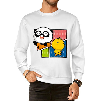 Front Patterned Long Sleeve TopSeries Printing