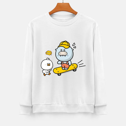 Front Patterned Long Sleeve Top Ultra Durable Chill