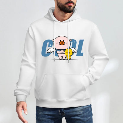 Relaxed Fit CityStyle Front Graphic Hoodies