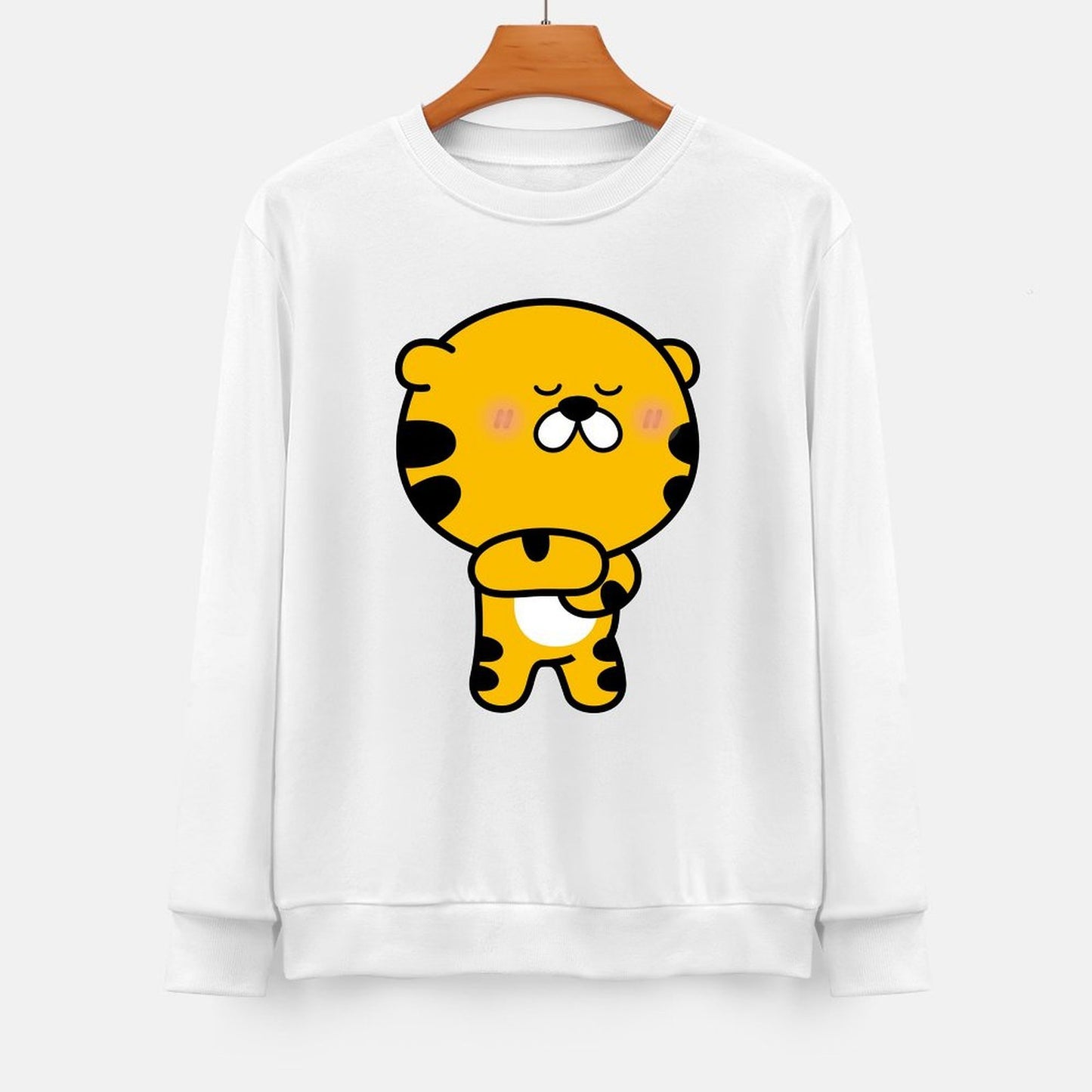 EverydaySeries Printed Front Patterned Long Sleeve Top