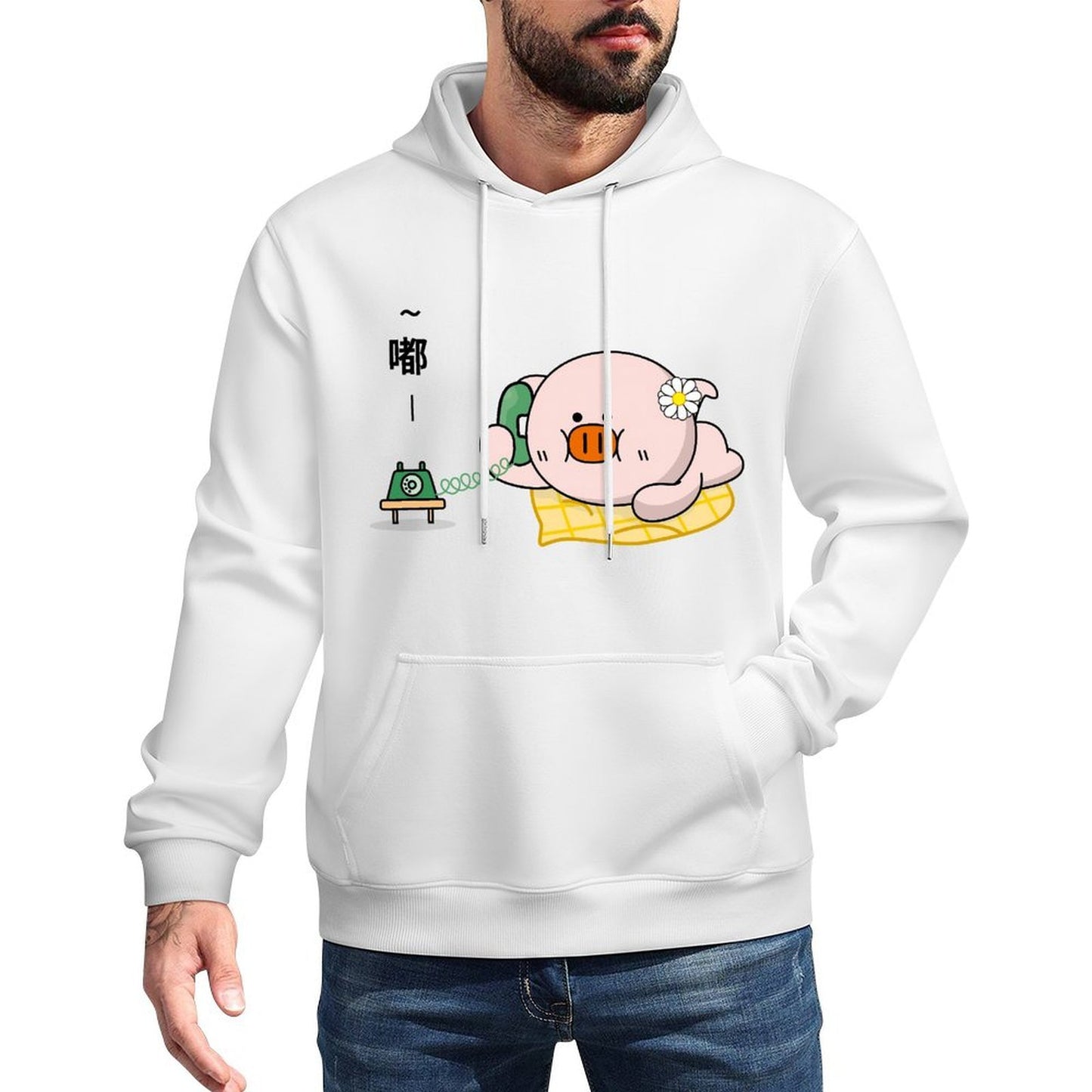 IPBR 250g Hooded Pocket Sweatshirt Front GraphicMen's Hooded  Sweatshirt4000939