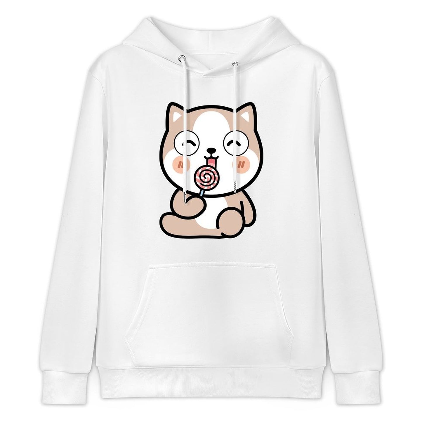 Tear-Resistant SoftFeel Front Graphic Hoodies