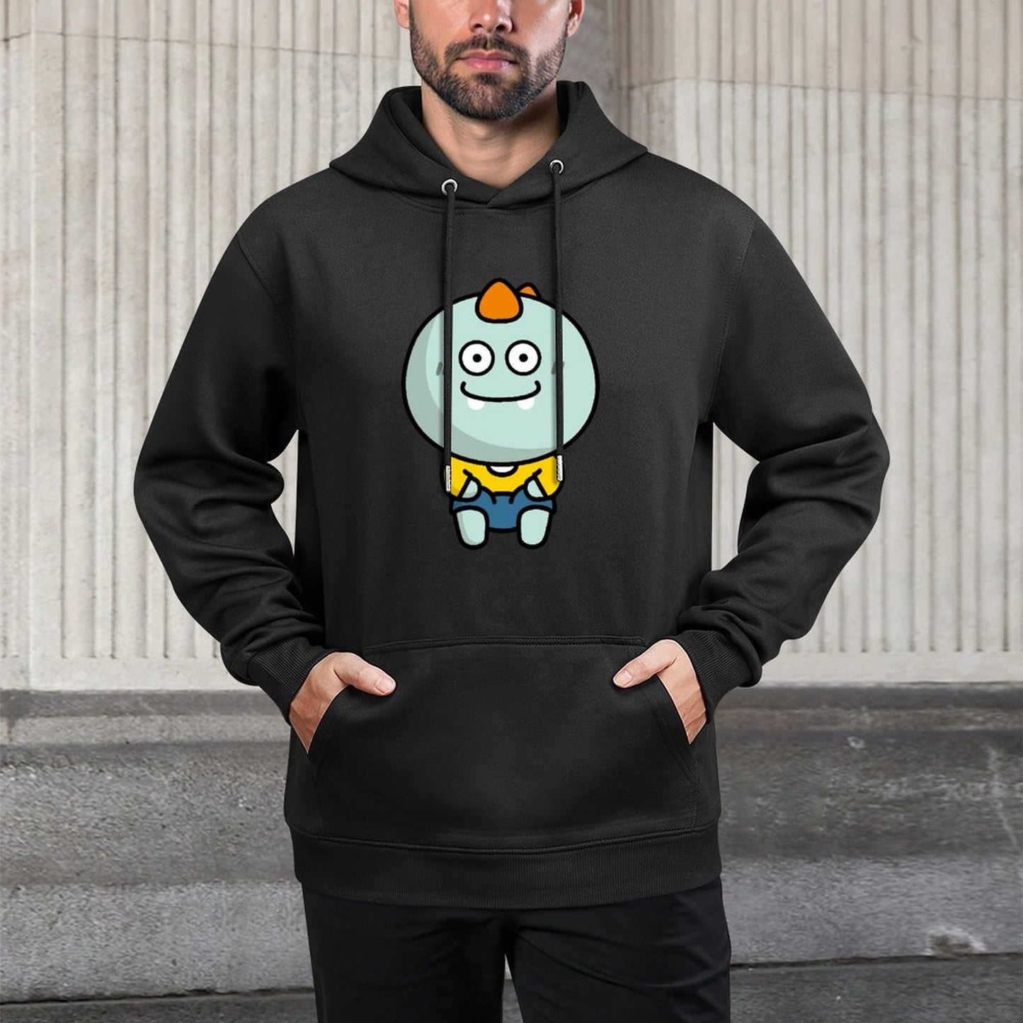 100% Cotton TrueStyle Front Graphic Hoodies