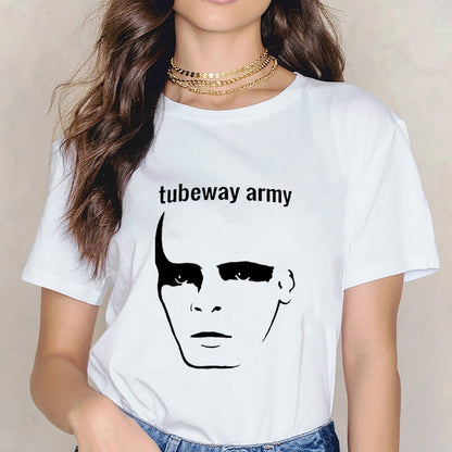 Inkmay Casual Cotton T-shirt Abstract Black And White Design Art Unisex T-shirtAllDay SoftTouch T-Shirt
