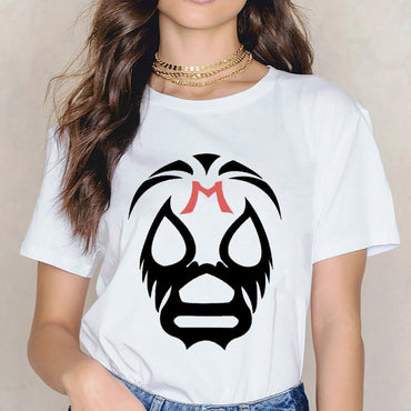 Inkmay Casual Cotton T-shirt Solid Coral Color Top Design Unisex T-shirtIndoor Retro T-Shirt