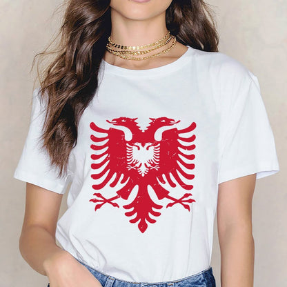 Inkmay Casual  Cotton T-shirt Solid Red Background No Patterns Unisex T-shirtSoftTouch Chill T-Shirt