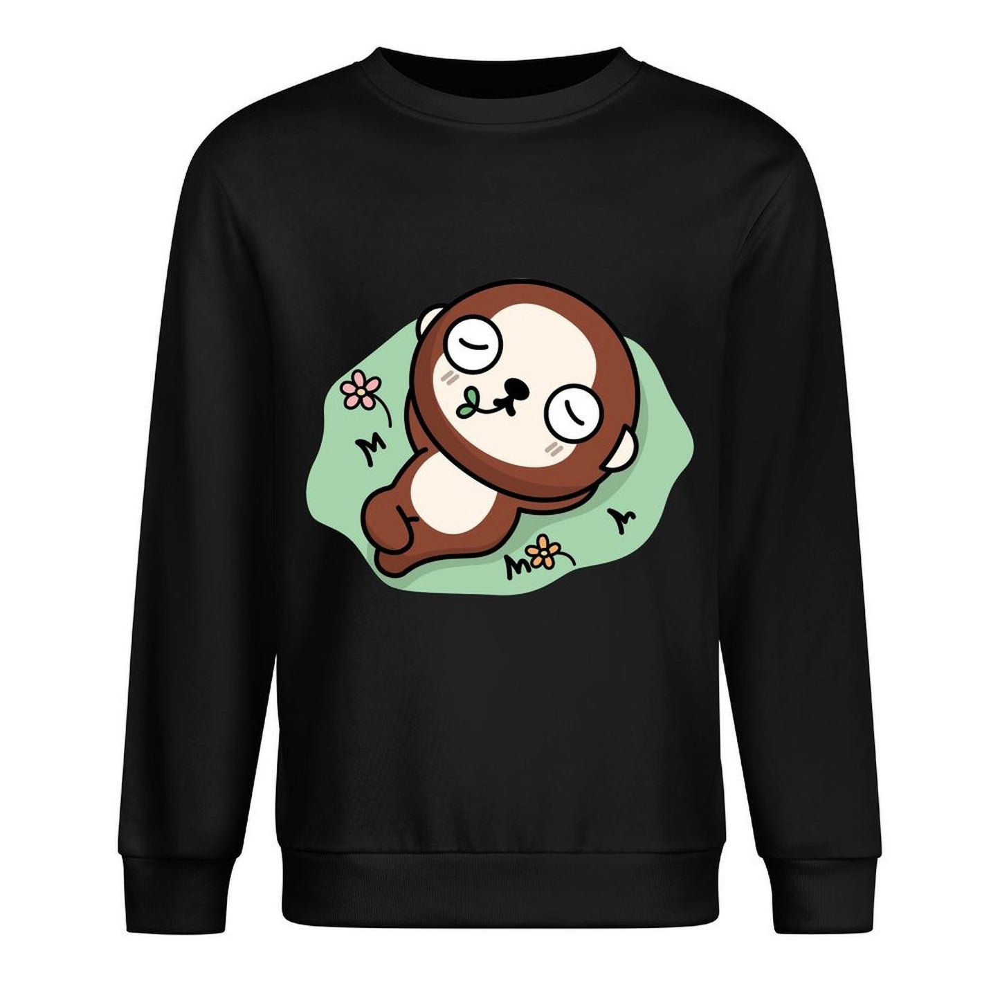 Front Patterned Long Sleeve TopPrint-Ready Outdoor