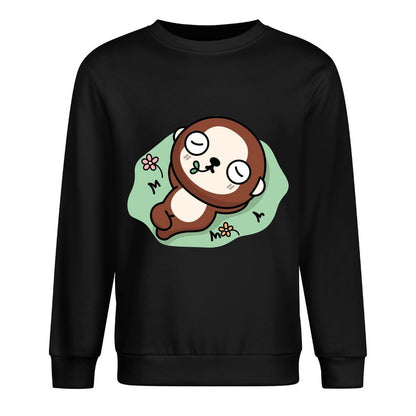 Front Patterned Long Sleeve TopPrint-Ready Outdoor