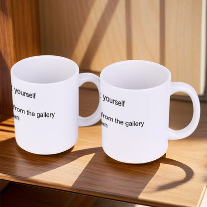 White Mug  Style One Size Support personalized design