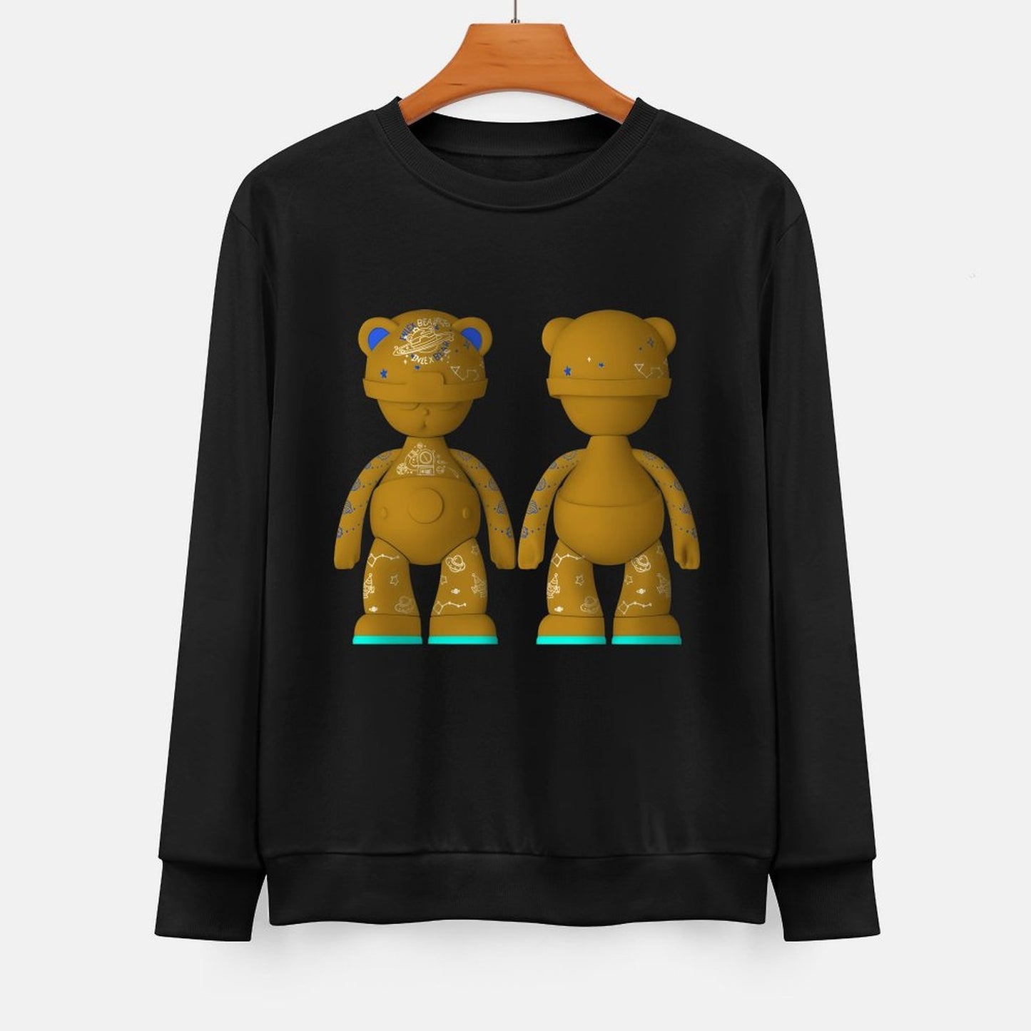 IPIB 250g Crew Neck Long Sleeve Sweatshirt Front GraphicCrew Neck Long Sleeve Sweatshirt6000086-1