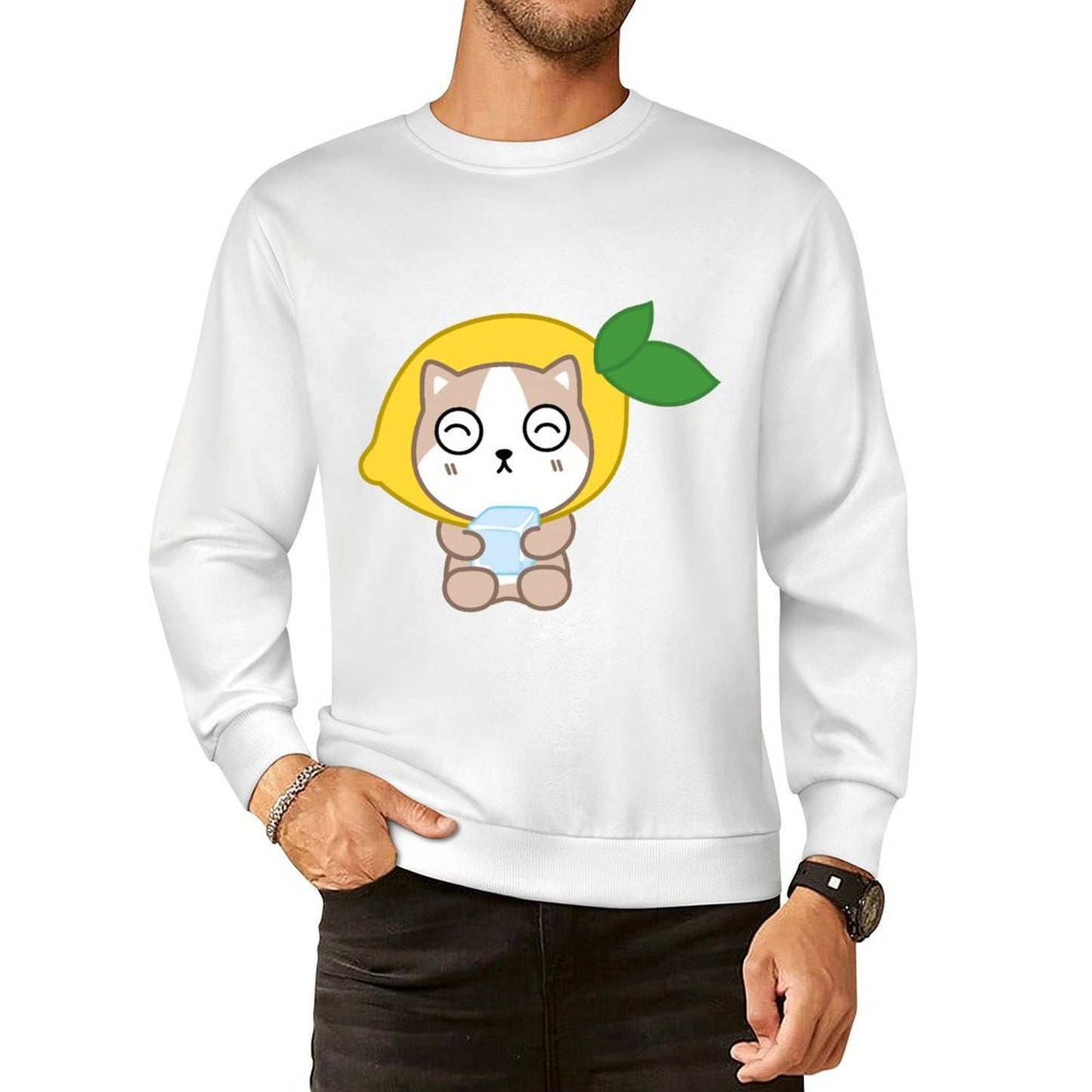 Front Patterned Long Sleeve TopActiveStyle Performance