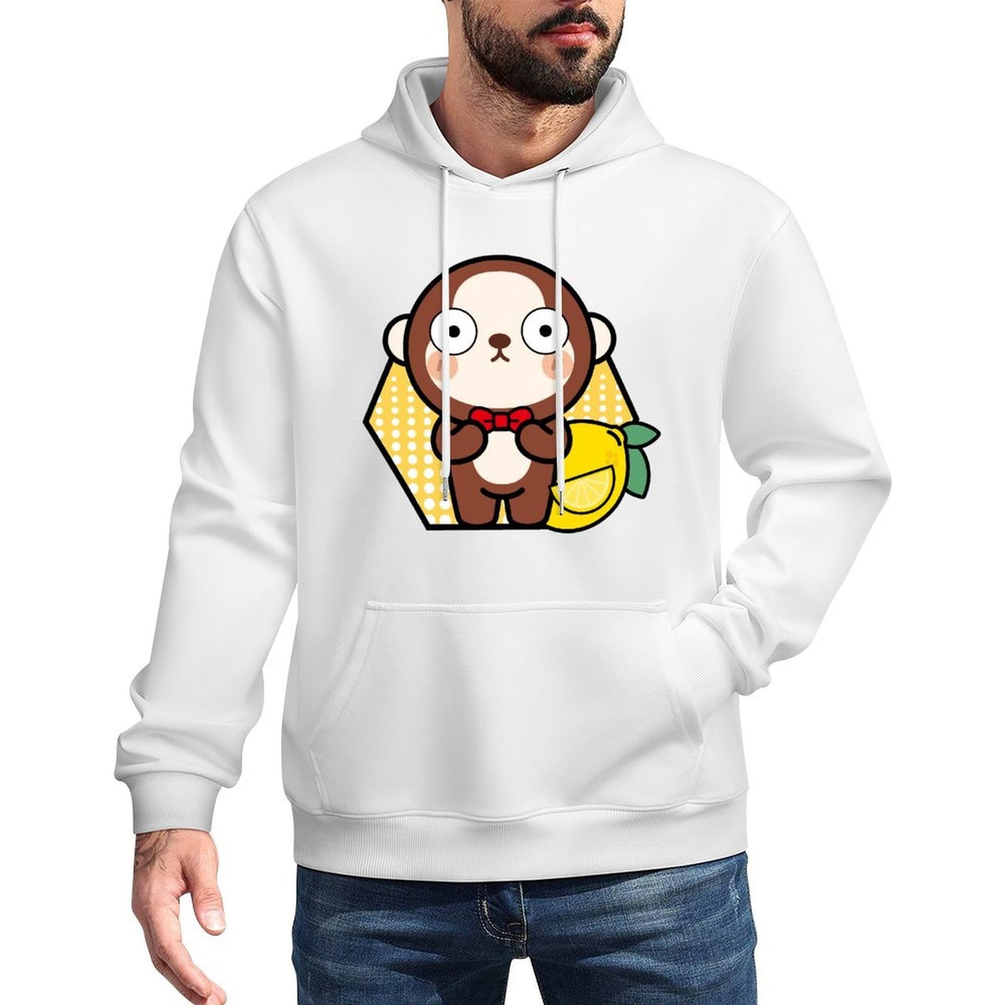 Front Graphic HoodiesCotton Clean