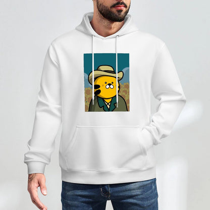 Oversized SoftLine Front Graphic Hoodies