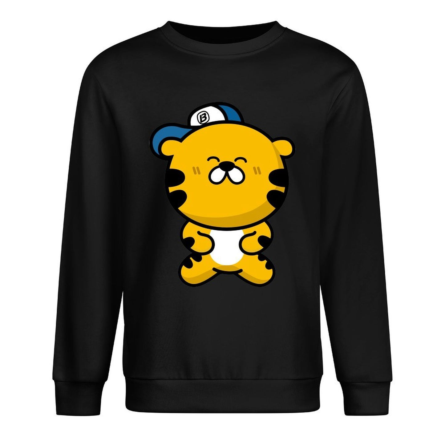 Front Patterned Long Sleeve TopRegularFit SmoothWear