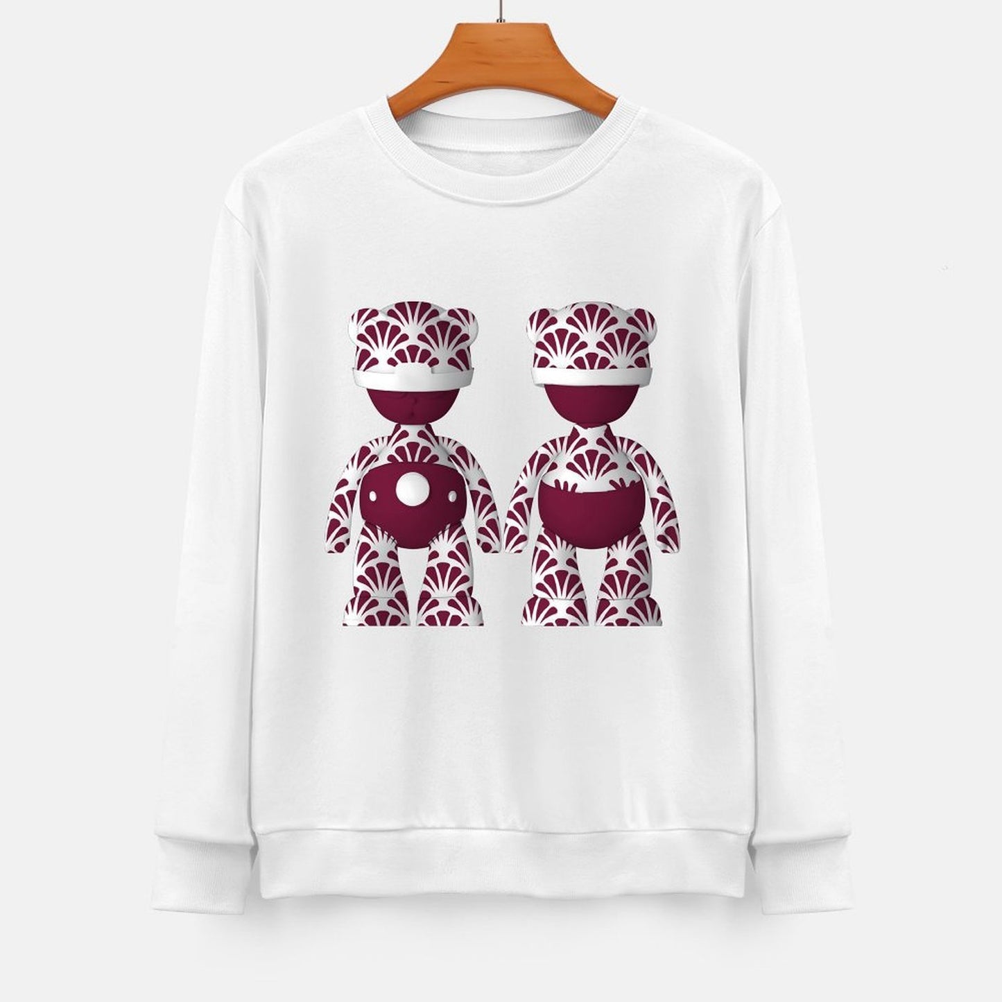 Long Sleeve With Front PatternDaily Men¡¯s / Women¡¯s / Youth