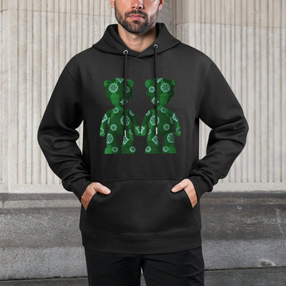 IPIB 250g Hooded Pocket Sweatshirt Front GraphicMen's Hooded  Sweatshirt6000091-1