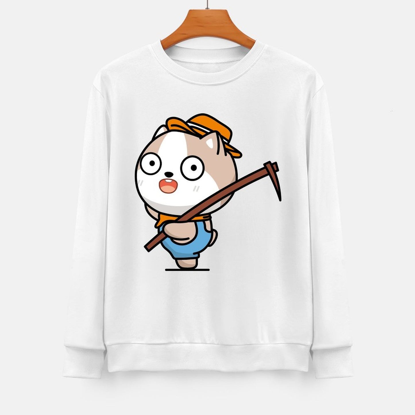 Front Patterned Long Sleeve TopClassic Original