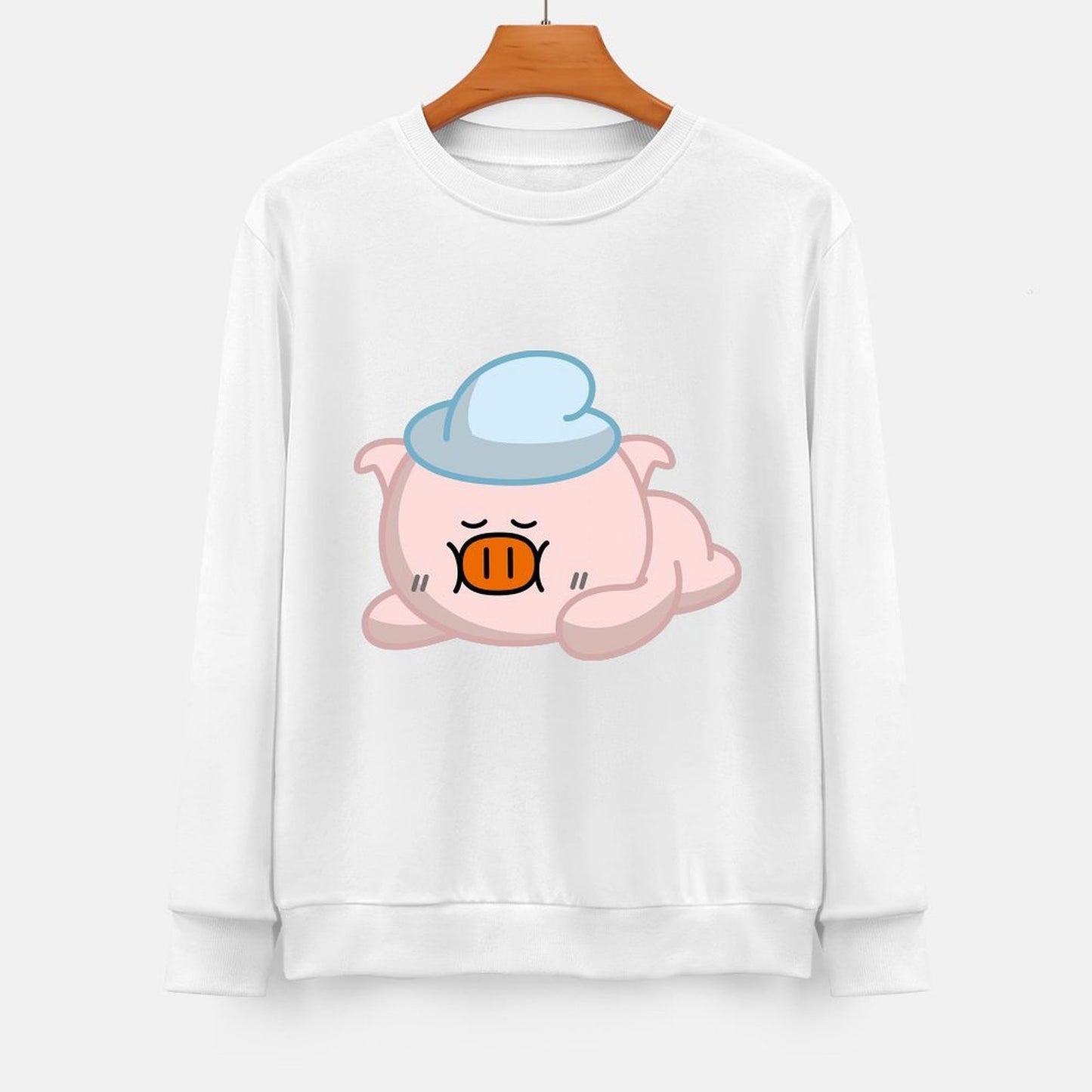 Front Patterned Long Sleeve TopClean Edges Eco / Sustainable