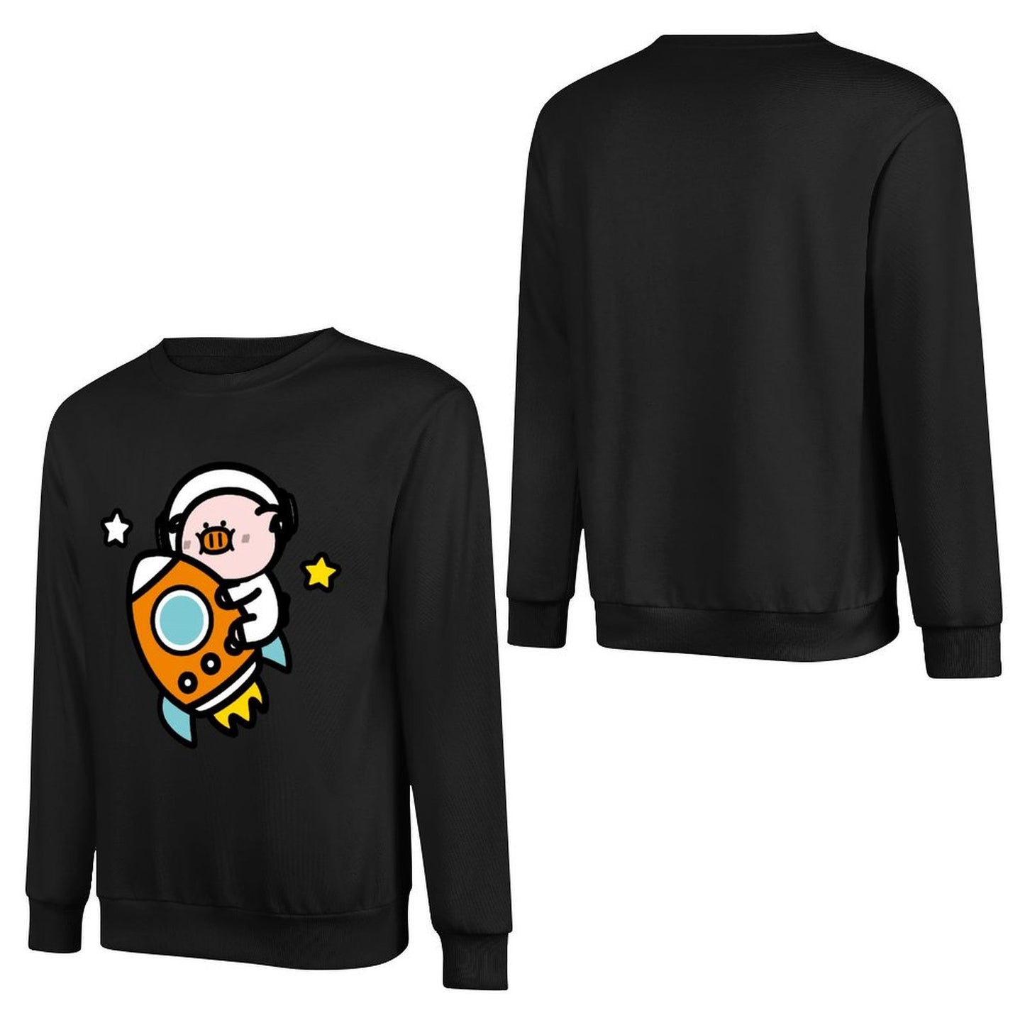 IPBR 250g Crew Neck Long Sleeve Sweatshirt Front GraphicCrew Neck Long Sleeve Sweatshirt4001222