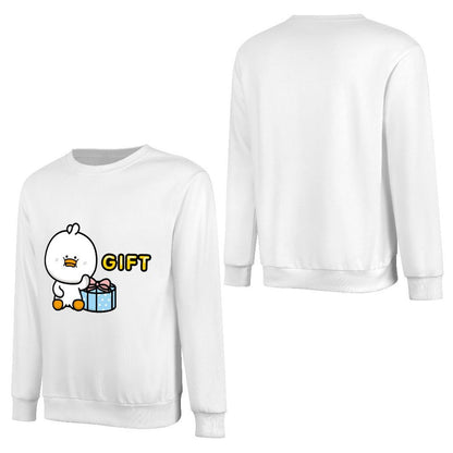 Front Patterned Long Sleeve TopChill RelaxFit