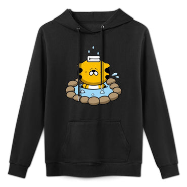 Basic Sleek Front Graphic Hoodies