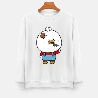 Front Patterned Long Sleeve TopCasual Promotional