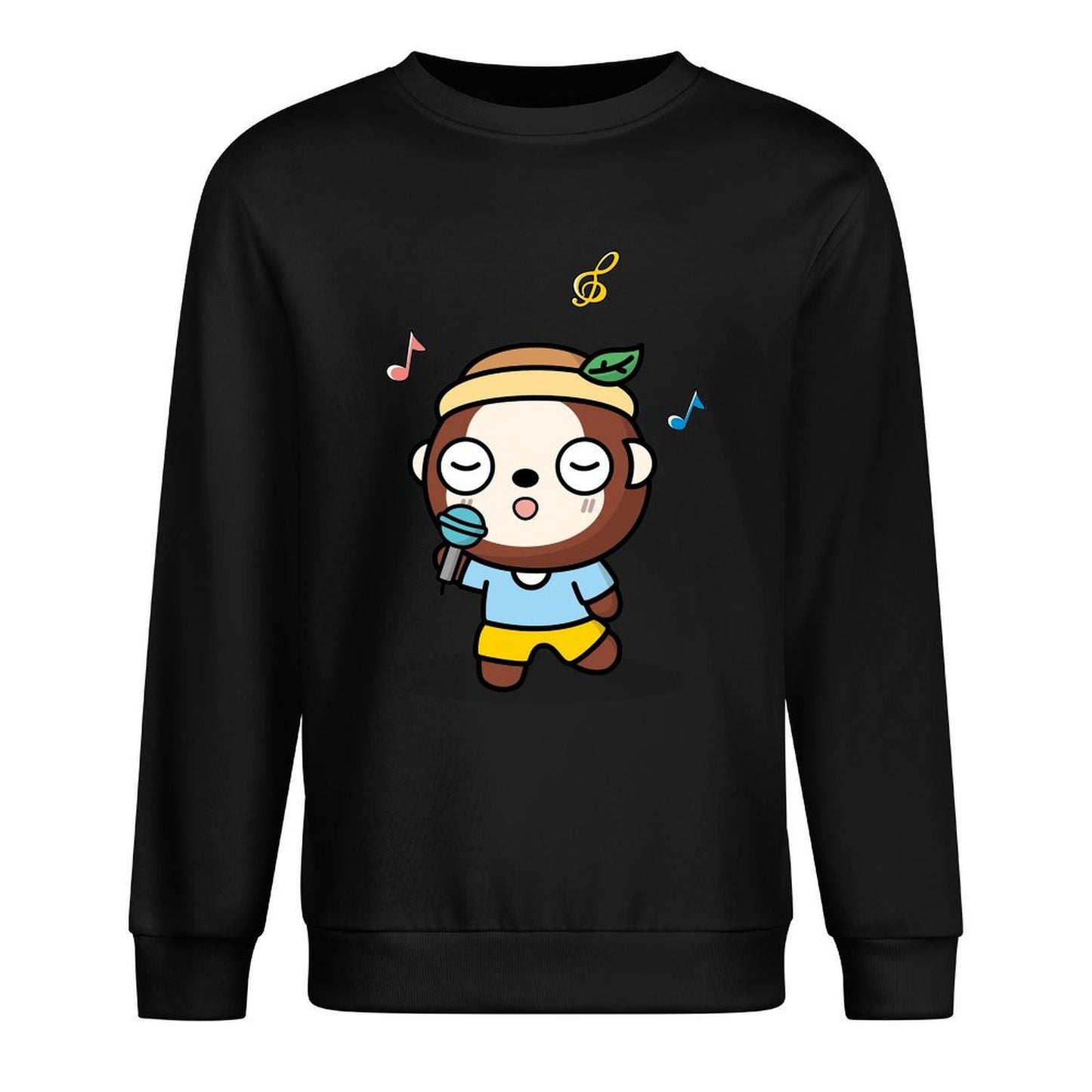 Front Patterned Long Sleeve TopTrueFit Tear-Resistant