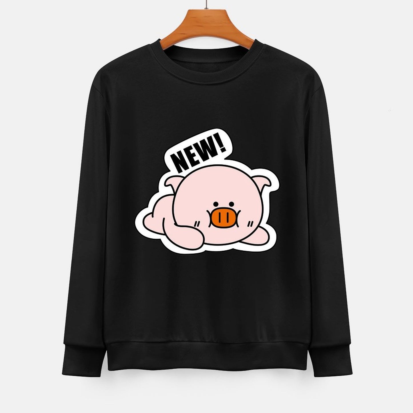 Front Patterned Long Sleeve TopActiveLine Performance