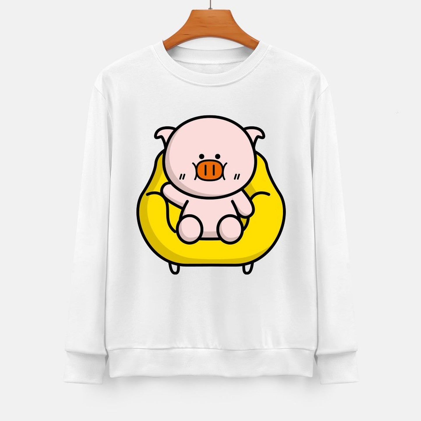 Front Patterned Long Sleeve TopComfortSeries Printed