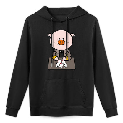 RegularFit Pocket Tee Front Graphic Hoodies