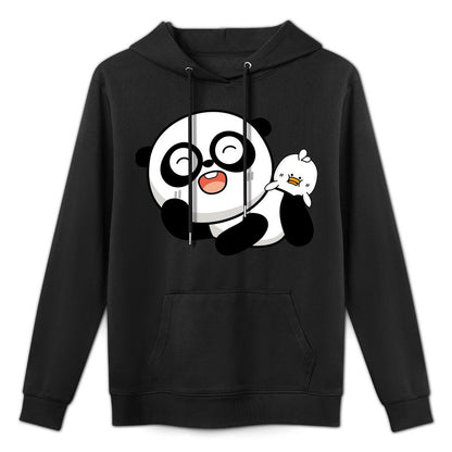 Oversized Bold Front Graphic Hoodies