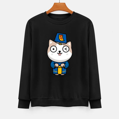 IPBR 250g Crew Neck Long Sleeve Sweatshirt Front GraphicCrew Neck Long Sleeve Sweatshirt4000112