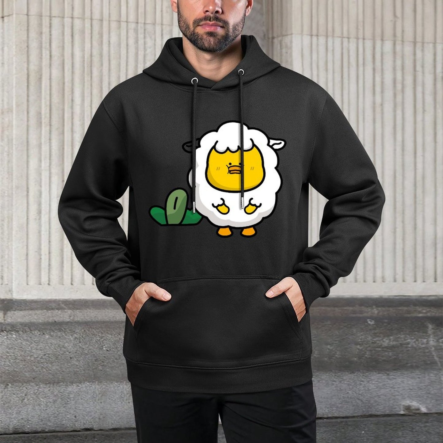 Cotton ComfortFit Front Graphic Hoodies