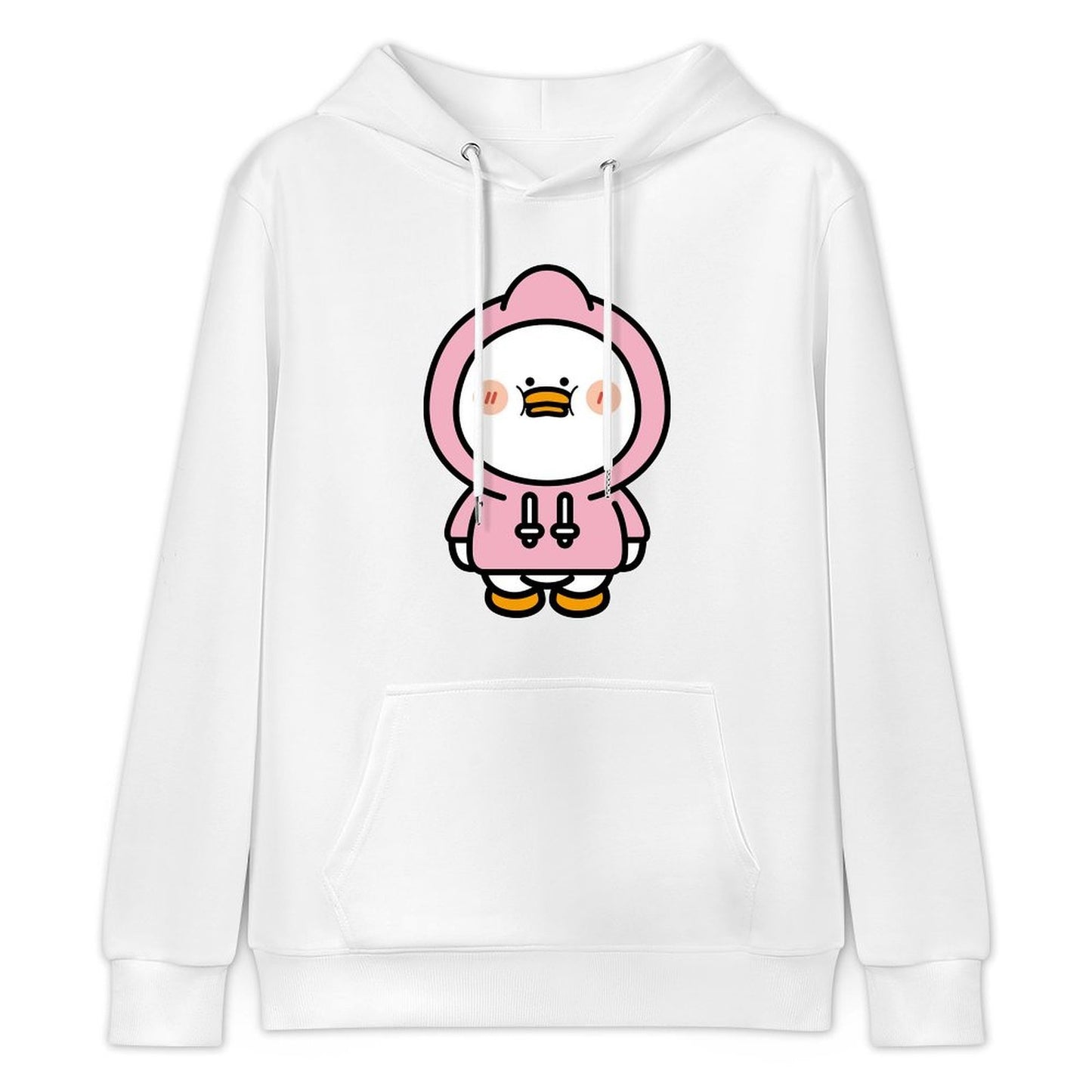 Fade-Resistant Urban Front Graphic Hoodies