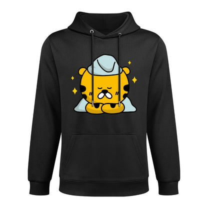 SmoothWear Simple Front Graphic Hoodies