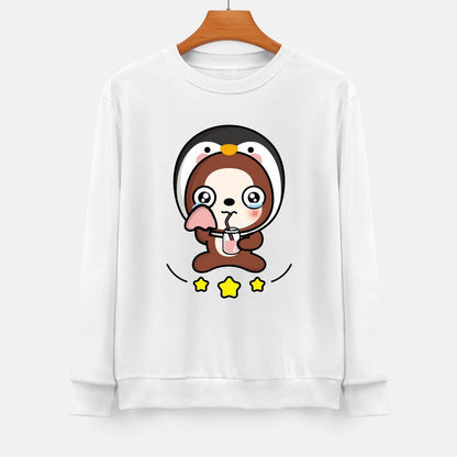 Front Patterned Long Sleeve TopCleanCut Signature