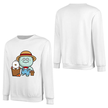 Front Patterned Long Sleeve TopEco / Sustainable Print-Ready